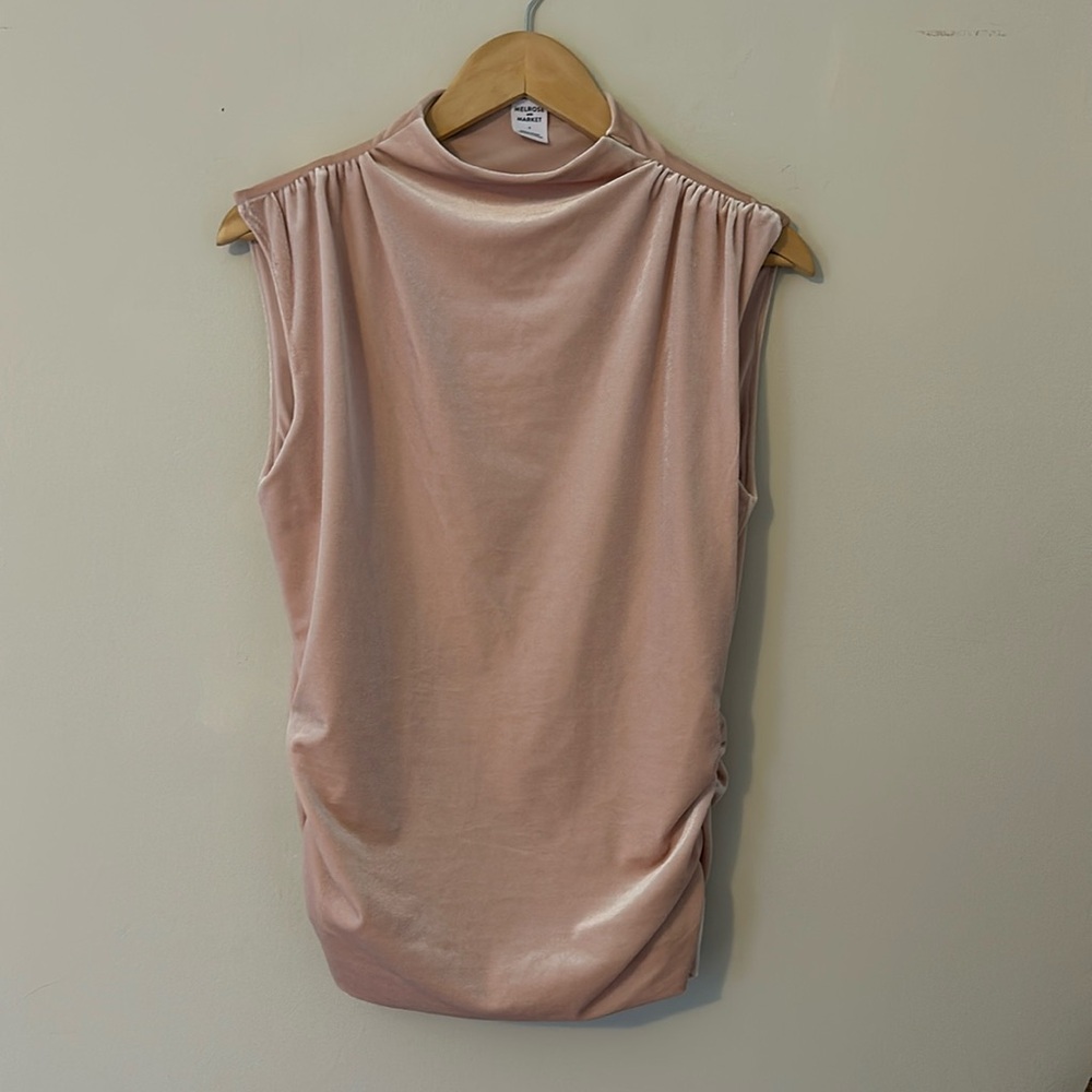 Melrose and Market velvet top